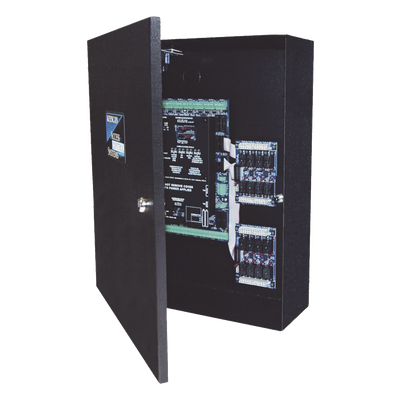 Controlador de Acceso con Gabinete / 4 Lectoras / Doble Procesador / +50 Formatos de Tarjetas Compatibles / 45,000 Tarjetas