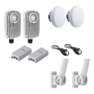 Kit de radios inalámbricos / 1.75 Gbps PTMP / 2.0 Gbps PTP / 4.9-6.4 GHz / IP67 / 12 dBi / PoE incluido
