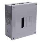 Centro de Carga para Sobreponer / 4 Polos / 100 A / 120/240 V AC / 1 Fase 3 Hilos / 10 kA / 6.5 x 7.3 x 3.0 in