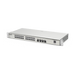 Switch Administrable Capa 2+ Plus, con 24 puertos Gigabit, 4 puertos SFP+ para fibra 10Gb, gestión gratuita desde la nube.
