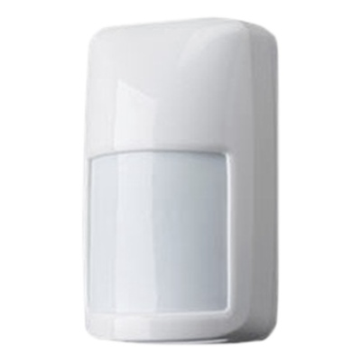 Detector de movimiento infrarrojo pasivo cableado para interiores con patrón de 90°
