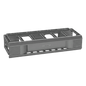 Organizador de Cables Horizontal CableTek, Sencillo (Solo Frontal), Para Rack de 19in, 1 UR