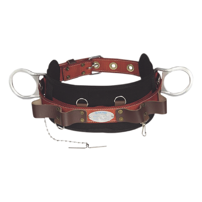 Cinturón de Liniero de Lujo, Fabricado en Poliéster, con 2 Anillos tipo D, Talla 48.