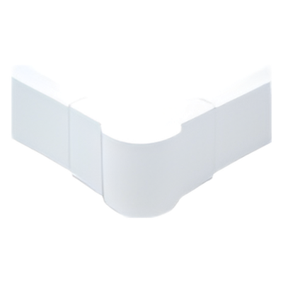 Esquinero exterior blanco para canaleta PT48 (6110-01002)