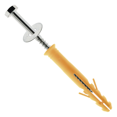 Tornillo P / Tope Estacionamiento / Reductor D / Velocidad / 12 Cm / Con Arandela / Taquete D / Plastico.