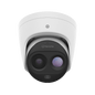 Cámara Térmica Bi-Espectro TNM-C2712TDR / Detección Temprana de Incendios / Sensor Térmico QVGA y Visible 3MP / Rango de Temperatura -10°C~450°C / IP66/IP67 IK09 / PoE / Compatibilidad H.265/H.264
