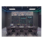 Kit Videowall 3x3 / 9 Pantallas 55\" Full HD / Decodificador 16CH 4K / Base de Piso / Hikvision