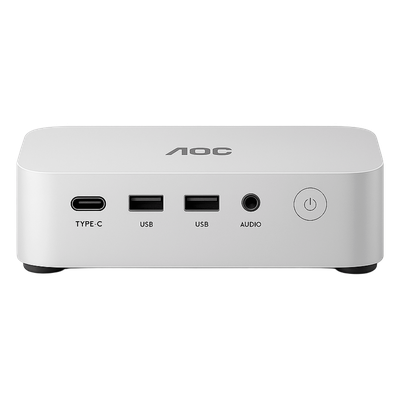 Mini PC / AMD Ryzen 5 7430U / 16 GB DDR4 / 512 GB SSD / Wi-Fi 6 / 2.5G Ethernet / 6× USB 3.0 / HDMI 2.0 + DisplayPort