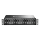 Chasis para Montaje en Rack / 14 Bahías / 2U / Alimentación 9 VCC / 14 Salidas / 100-240 VCA / Plug and Play