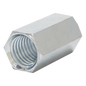 Cople hexagonal roscado cuerda maquina galvanizado de 6.5 mm (1/4\")