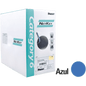 Bobina de Cable UTP 305 Metros (1000 Pies) de Cobre, NetKey, Reelex, Azul, Categoría 6 (24 AWG), 1000Mbps, PVC (CM), de 4 Pares