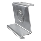 Placa de Salida a Tubo Automática / 66 mm / Tuberías 1/2 a 2 pulgadas / Abrazadera Tipo U / Acabado Electro Zinc
