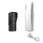 Kit de Audioportero Analógico a 2 Hilos / Apertura de 2 Puertas / Diferentes Tonos y Volúmenes de Timbre / Protección IP55