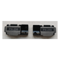 Par de Holders para Fibra Óptica 250 Micras para Fusionadora LinkedPRO LP-FS-PRO-X6
