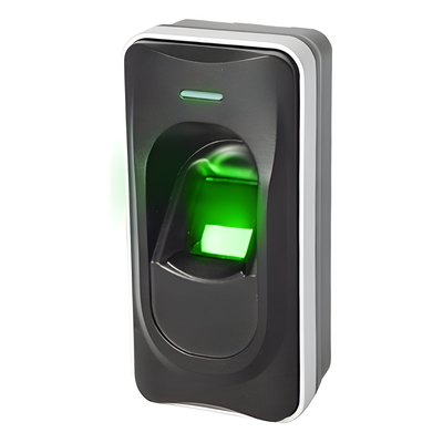 Lector Esclavo de Huella y Proximidad / RS-485 / IP65 / Sensor Óptico Antirrayaduras / Interior y Exterior