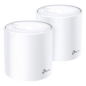 Kit 2 Routers Inalámbricos MESH Interior para Hogar / Doble Banda Wi-Fi 6 AX1800 Mbps / 2 Puerto Gigabit WAN/LAN / 2 Antenas Internas / Administración Mediante la App Deco (iOS, Android) / Protecci