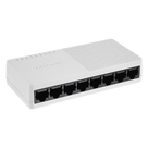 Switch Gigabit de Escritorio / 8 Puertos 10/100/1000 Mbps / Diseño Compacto / Operación Silenciosa / Fuente de Alimentación Incluida