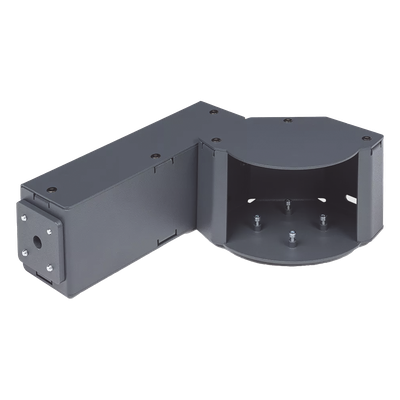 Soporte con carcasa / Brazo articulado / Compatible sensores láser H100 e I30 / Tornillería incluida