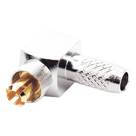 Conector RF MC Card / Macho en Ángulo Recto / Anillo Plegable / Para Cable RG-316/U