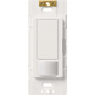 Apagador de pared con sensor de ocupación y vacancia Maestro, 2 A a 120 V, unipolar, para espacios pequeños como clósets, alacenas y cuartos de lavado, blanco