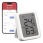 Medidor de temperatura y humedad Datos en pantalla / inalámbrico BLUETOOTH compatible con HUB SwitchBot