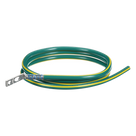 Kit de Jumper de Puesta a Tierra / Cobre 6 AWG / 1.52 m (5 ft) / Conector Htap 2 AWG a 250 kcmil / UL 467 / TIA-607-B
