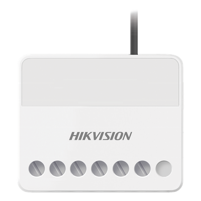 (AX PRO) Relevador Inalámbrico / 1 Entrada de Alarma 24/7 / 1 Salida de Relevador 0 a 36 Vcc (Max. 5 A)