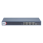Switch Gigabit PoE+ / Administrable / 16 Puertos 1000 Mbps PoE+ / 1 Puerto 1000 Mbps de Uplink / 1 Puerto SFP /  Configuración Nube desde Hik-Partner Pro / Modo Extendido hasta 300 Metros / 230 Wat