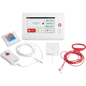 Kit de Habitación Hospitalaria PRO / Terminal IP 7\" Táctil + Pulsador Cama IP67 + Luz Cuatricolor + Tirador Baño / Comunicación Paciente-Enfermero VoIP SIP / PoE / Antibacteriano