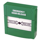 Botón de Emergencia Manual / Cubierta Enclavada / Contacto NO/NC / 24 VCC / 85 x 85 x 50 mm