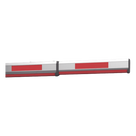 Brazo Telescópico Octogonal / 6 m (19.7 ft) / Para Barrera Vehicular / Resortes Rojo y Blanco / Enganche Requerido