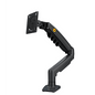 Brazo Ajustable para Monitor Ergonómico / Compatible con Monitores de 17\" - 30\" / Capacidad de Peso hasta 9 kg / Rotación 360° / Inclinación +85° a  -30° / Giro 180° / Ajuste de Resorte de Gas /