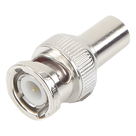 Carga Terminal Coaxial / 50 Ohm / 0.25 W / BNC Macho / 0-960 MHz / 25 dB RL