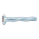 Tornillo Máquina Estándar / Grado 2 / UNC 1/4\" (6.4 mm) / Largo 1 1/2\" (38 mm) / Galvanizado Electrolítico
