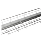 Separador de 116mm x 3 mts. de largo, con acabado Electro Zinc
