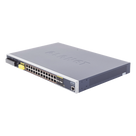Switch PoE Industrial Capa 3 / 24 Puertos Gigabit 802.3af/at / 4 SFP Compartidos 100/1000X / Rango de Temperatura -40 ~ 75°C / Gestión Avanzada / Anillo Redundante