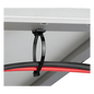 Cincho de Nylon 6.6 Solar Clip, 188mm largo x 14mm ancho, Color Negro, Exterior Resistente a Rayos UV, Paquete de 100pz