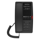 Teléfono IP Hotelero / 2 Líneas SIP / 5 Teclas Programables / Audio HD Manos Libres / PoE 802.3af / Puerto USB-A de Carga / Ethernet 10/100 Mbps