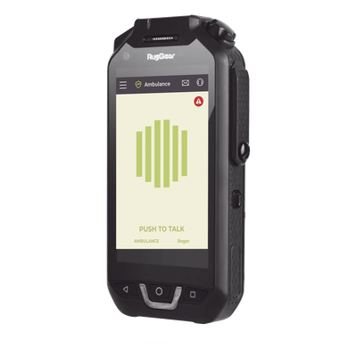 Smartphone PoC de alto rendimiento para aplicaciones PTT de misión crítica IP68 resistente al agua