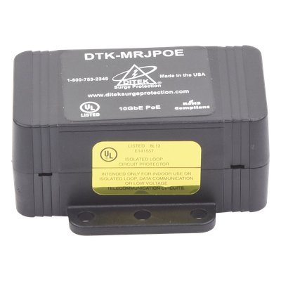 Protector PoE / RJ45 Hembra / 10 GbE / PoE y HiPoE / Cámaras IP y WAP