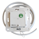 Módulo Asistencial de Empotrar IP67 / Material ABS Antimicrobiano / Botón Cancelación / Indicador Luminoso de Alarma y Presencia / RS485 / Compatible Cajas Europeas y Americanas