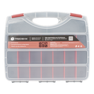 Caja Organizadora / 21 Divisiones Configurables / 38 x 31 x 7 cm (14.96 x 12.2 x 2.76 in) / Plástico de Alta Resistencia