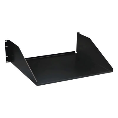 Charola Para Soportar Equipos en Racks, de 19in, Solida, 3UR, Color Negro