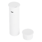 Sensor Magnético Inalámbrico / Empotrable Invisible / Gap 2.54 cm (1 in) / Frecuencia 345 MHz / Batería 5 Años / Diámetro 1.9 cm (0.75 in)