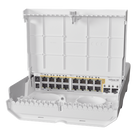 Switch administrable / 16 puertos Gigabit PoE / 2 puertos SFP+ 10G / Exterior / 36 Gbps sin bloqueo / 72 Gbps capacidad de conmutación