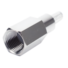 Conector Coaxial FME Macho / Anillo Plegable / Cable RG-58/U / Cuerpo Níquel / Contacto Oro / Aislante Teflón