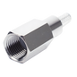 Conector FME Macho de anillo plegable para cable RG-58/U, Niquel/ Oro/ Teflón.