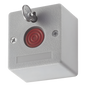 Botón de Pánico Cableado / Compatible con Cualquier Panel de Alarma / LLave de Seguridad / NA/NC / Material Retardante al Fuego (ABS)