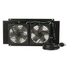Kit de Ventiladores para Gabinete / 2 Unidades / 122 CFM Total / 120 Vca / Cable 2 m (6.6 ft) / Montaje Completo