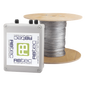 RBTEC IRONCLAD IROC1Z250V2 / Cable Sensor Perimetral Blindado / 75 m (246 ft) / 1 Zona / Deteccion por Vibracion / Sin Falsas Alarmas / Tarjeta LPU400 / Calibracion por Software